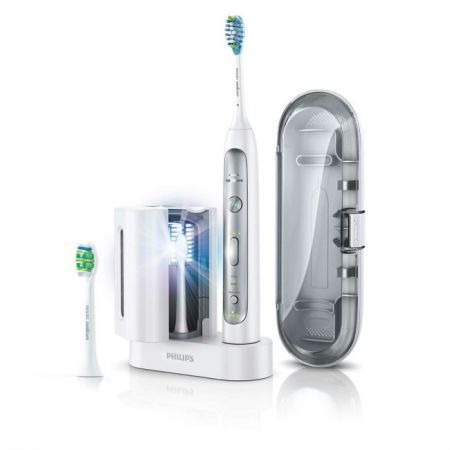 Philips Sonicare FlexCare Platinum Refresh HX9182/32 - звуковая зубная щетка с 2-мя насадками и футляром для UV-дезинфекции и хранения