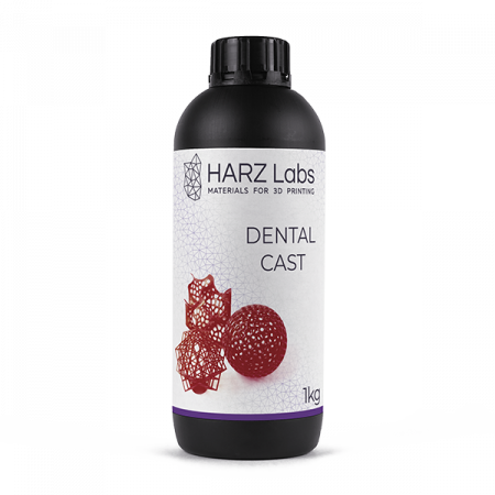 HARZ Labs Dental Cast – Фотополимер для настольных LCD/DLP
