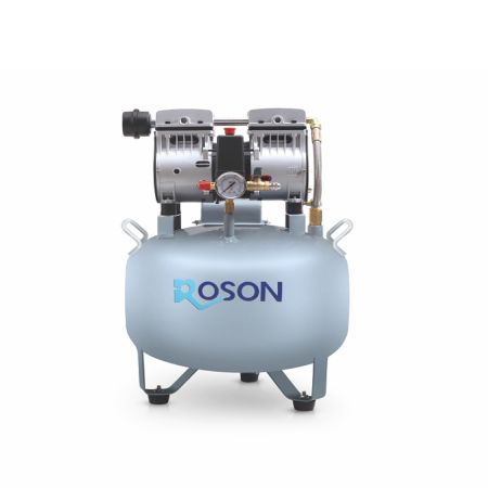 Foshan Roson Medical Instruments RA-02 – компрессор безмасляный без осушителя 80л/мин, ресивер 32л.