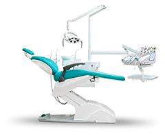 Cefla Dental Group Victor 6015 ADV (AM8015) – стоматологическая установка улучшенной комплектации с верхней подачей инструментов