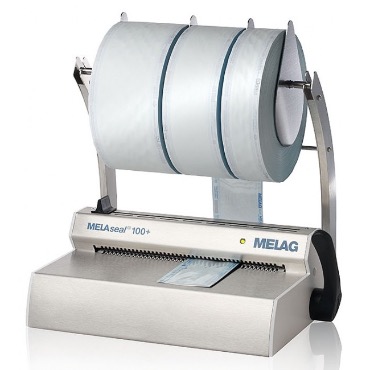 MELAG MELAseal RH 100+ Comfort - запечатывающие устройство для стерилизационных рулонов, в комплекте с бобинодержателем