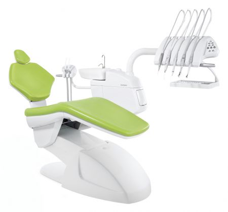 Swident Friend Plus – стоматологическая установка с верхней подачей инструментов