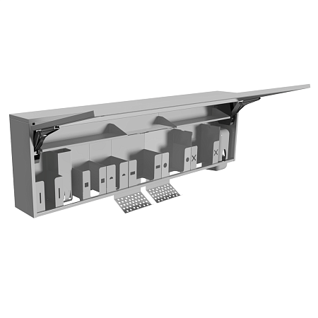 ВЗМО ШМП СКБ-М (1350) – Шкаф медицинский подвесной