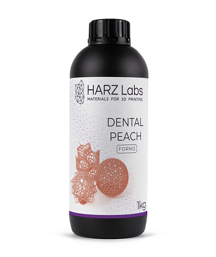 HARZ Labs Form2 Dental Peach – Фотополимер для настольных SLA