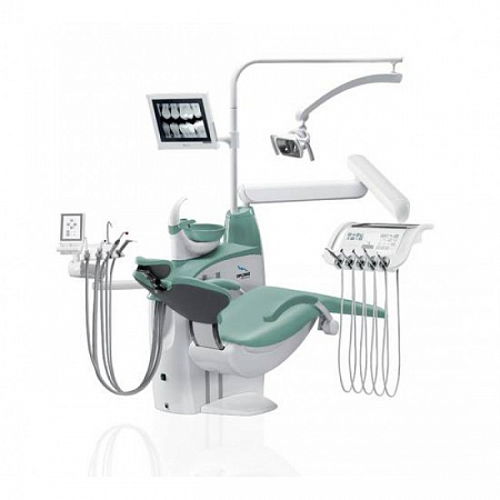 Diplomat Adept DA280 Special Edition - стоматологическая установка нижней подачей инструментов, с креслом DM20