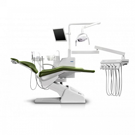 Siger U200 - стоматологическая установка с нижней подачей инструментов, с сенсорной панелью