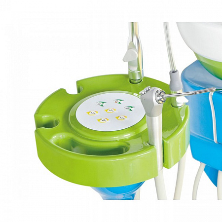 Fengdan QL-2028 CD - детская стоматологическая установка с верхней/нижней подачей инструментов