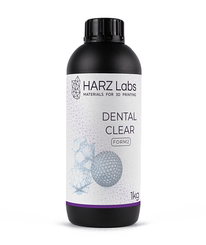 HARZ Labs Form2 Dental Clear – Фотополимер для настольных SLA