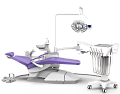 SILVERFOX 8000C Implant – Стоматологическая установка с подкатным блоком врача и с мягкой обивкой